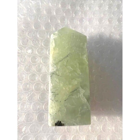 Beautiful Prehnite Tower - Picture 1 of 8